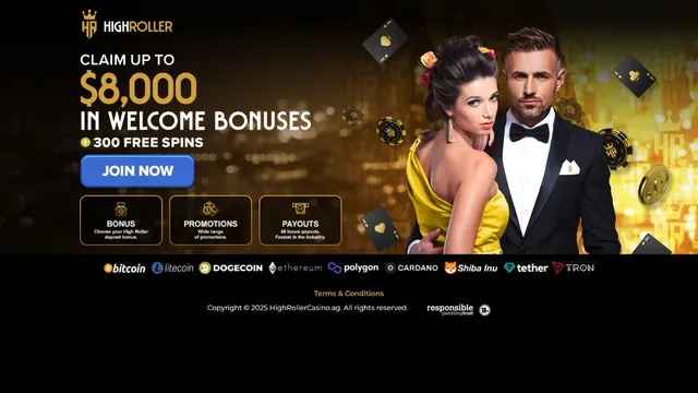 highroller casino welcome bonus