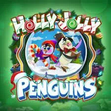 holly jolly penguins slot icon