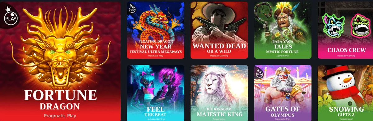 hunnyplay casino games