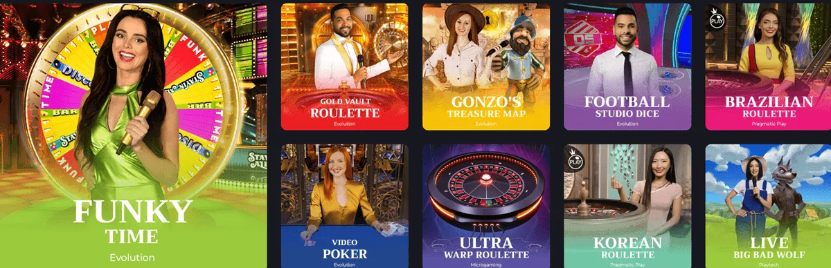 hunnyplay casino live games