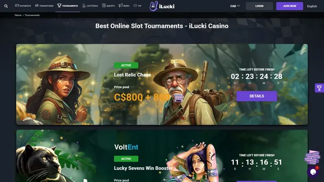ilucki casino tournaments
