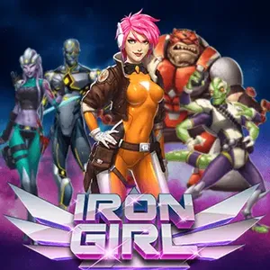 iron girl slot icon