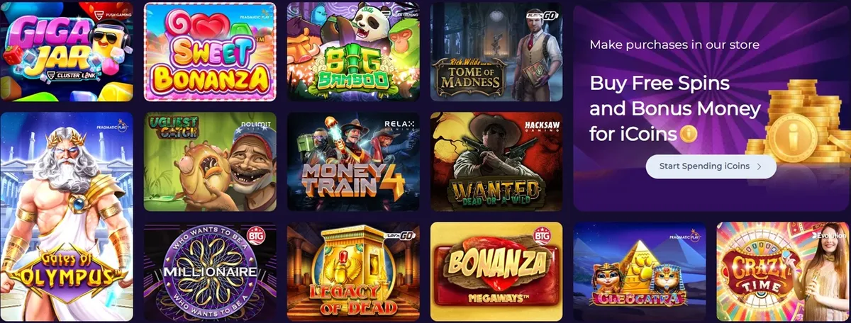 iwild casino games
