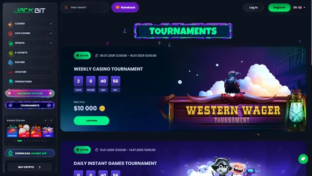 jackbit casino tournaments