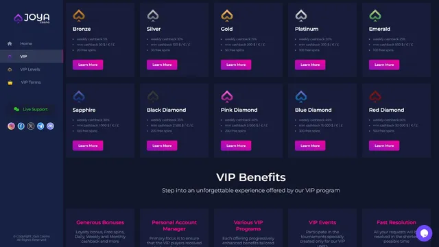 joya.casino vip club