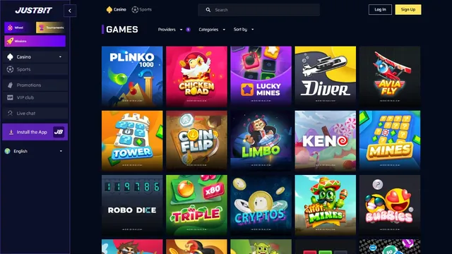 justbit casino games