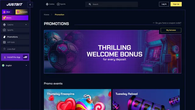 justbit casino promotions