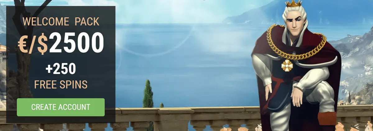 kingbilly casino welcome bonus