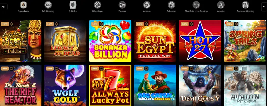 kingdom casino games