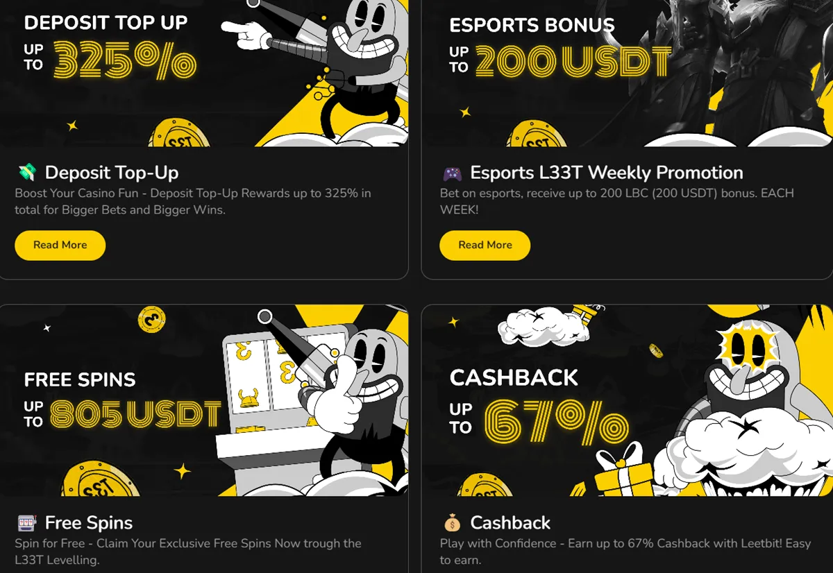 leetbit casino promotions