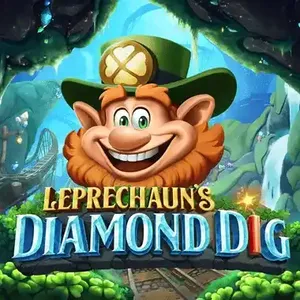 leprechauns diamond dig slot icon