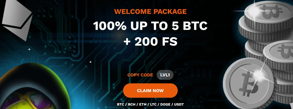 levelup casino welcome bonus