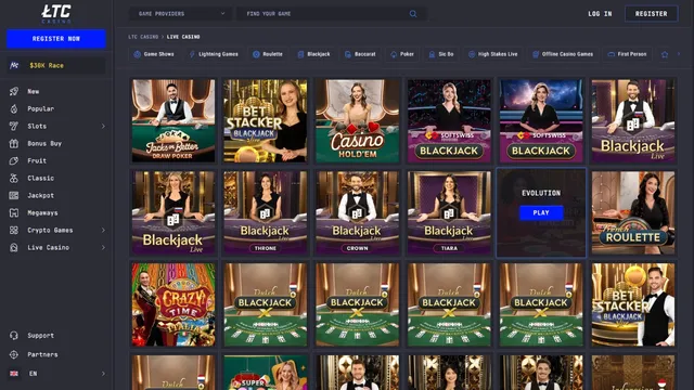 ltc casino live games