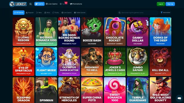 luckiest casino games