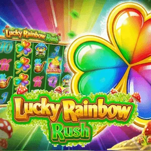 lucky rainbow rush slot icon