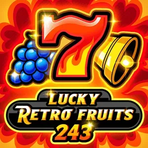 lucky retro fruits 243 slot icon