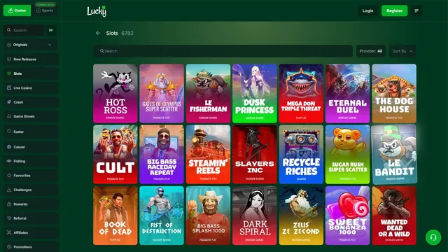 luckyfun casino games