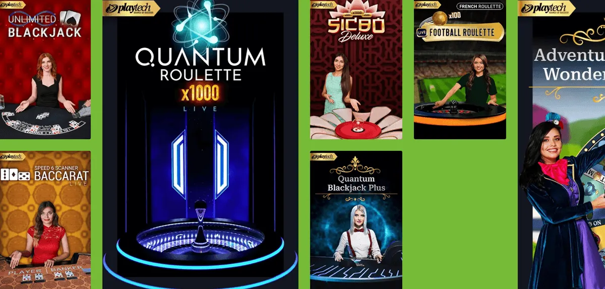 luckypokerbet casino live games