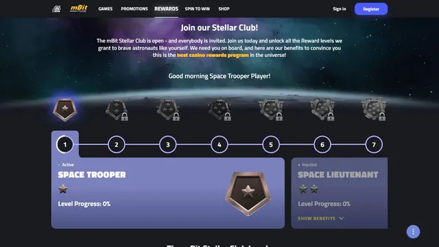 mbit casino loyalty program