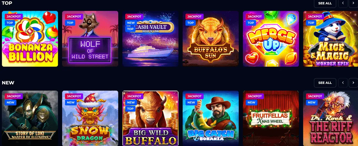 megaslot casino games