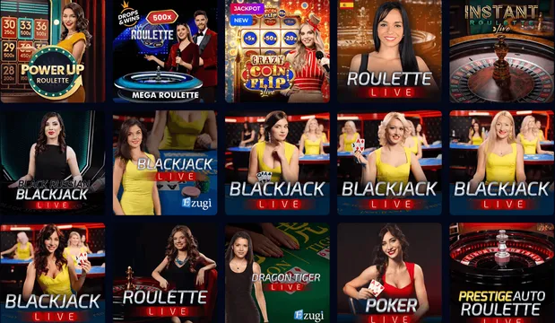 megaslot casino live games