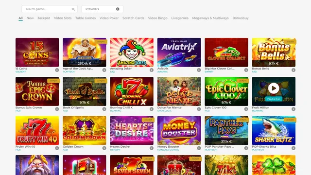 merlin casino games