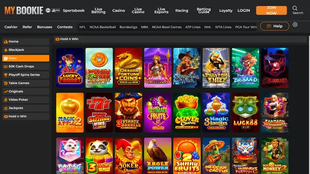 mybookie casino games