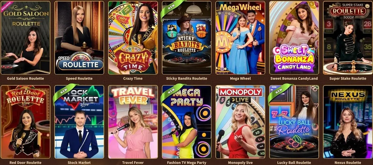 myempire casino live games