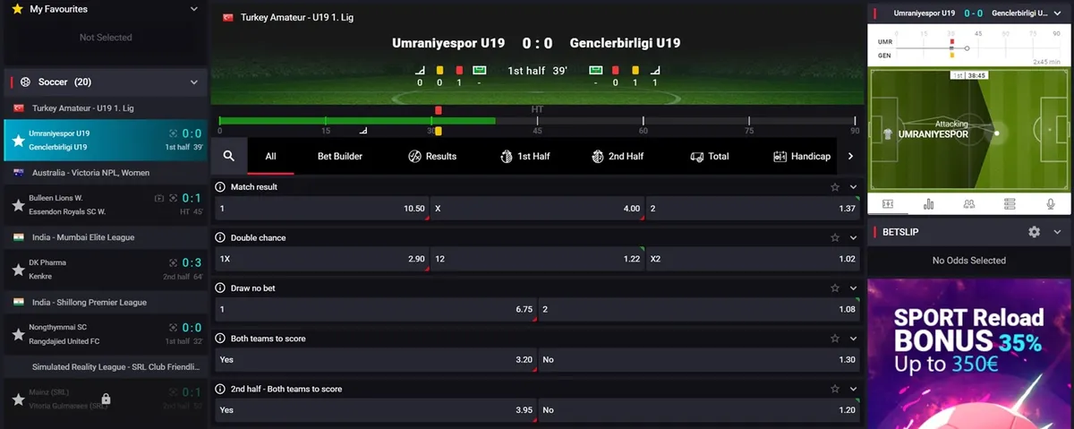 mystake casino sports betting