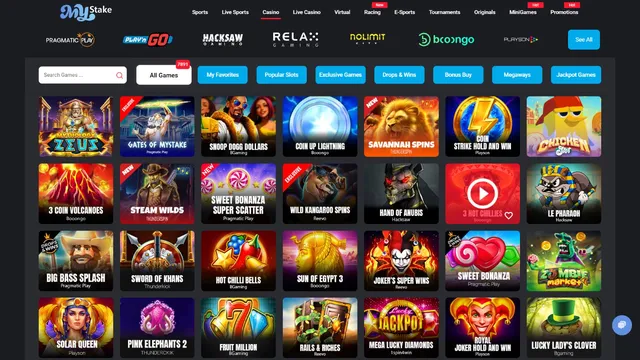 mystake casino games