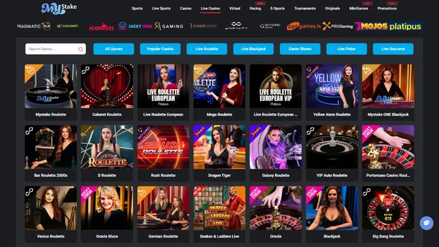 mystake casino live games