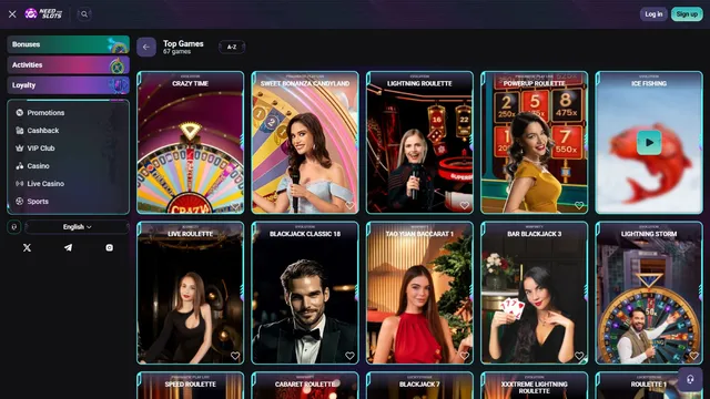 needforslots casino live games