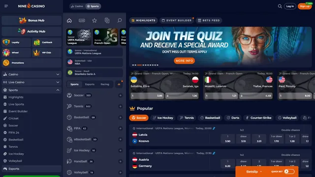 ninecasino sportsbetting