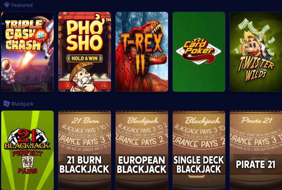 nitrobetting casino games