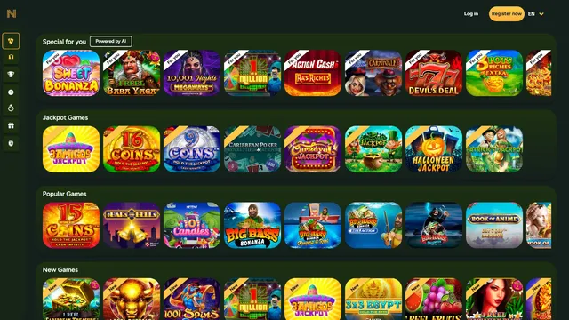 nummus casino games