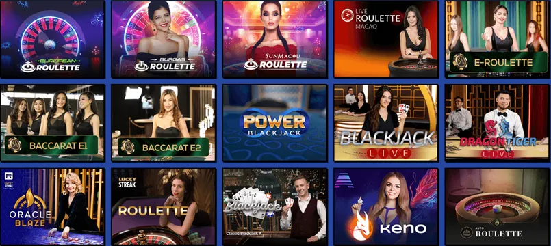 ohmyzino casino live games