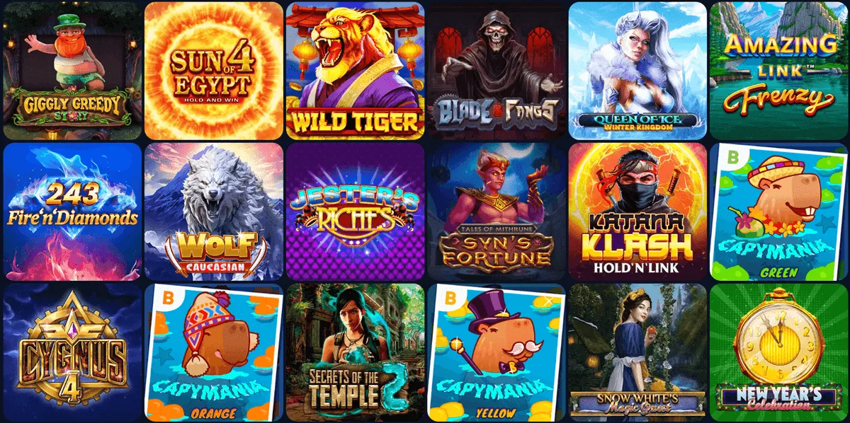 onluck casino games