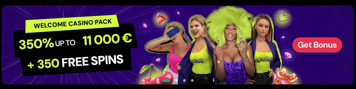opabet casino welcome bonus icon