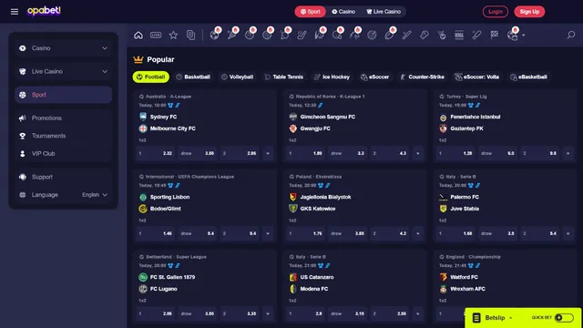 opabet sportsbetting