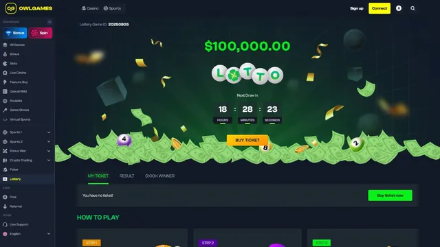 owl.games casino lotteries