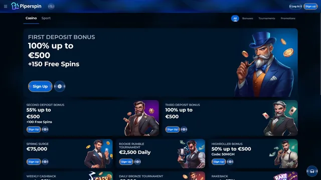 piperspin casino promotions