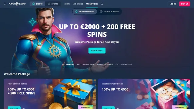 platincasino promotions