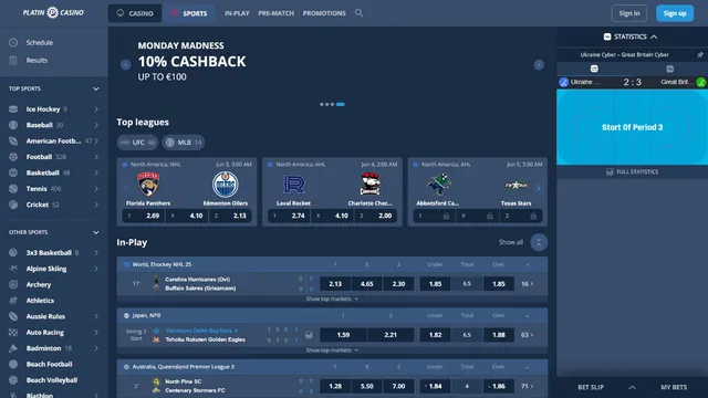 platincasino sportsbetting