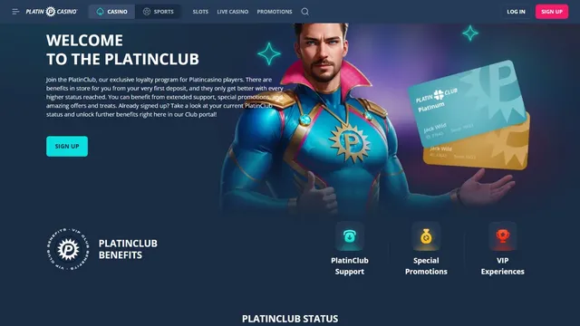 platincasino vip club