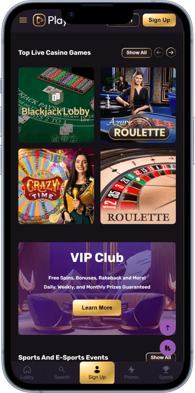 playbet.io casino phone games