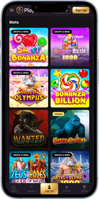 playbet.io casino phone slots