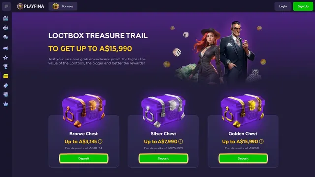 playfina casino lotteries