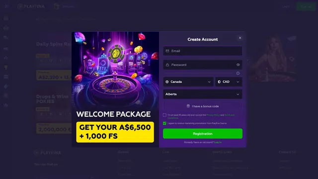 playfina casino registration
