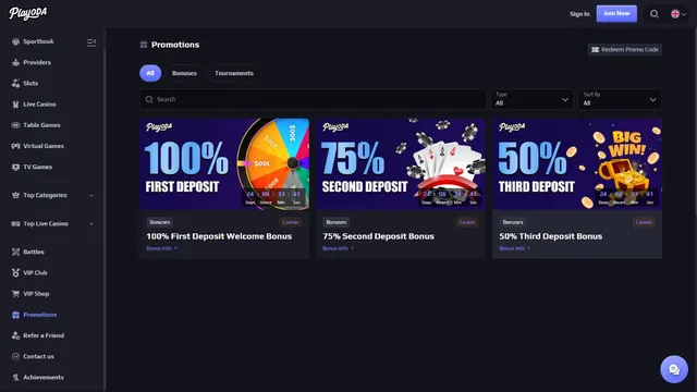 playoda casino promotions