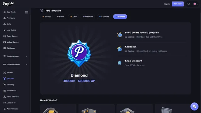 playoda casino vip club